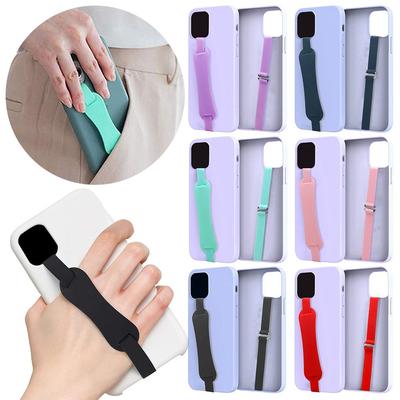 Phone Straps Wristband Hand Band Silicone Grip Phone Hand Finger Ring Holder Strap Ropes For