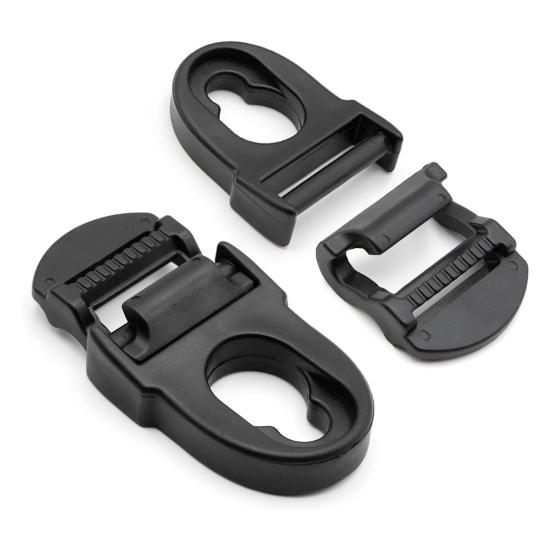 Lot de 4 clips de réparation pour siège de kayak, clips de sécurité pour sangle de siège, accessoires pour kayak, crochets de siège de kayak, loquets de remplacement, connexion sécurisée, boucle à clipser