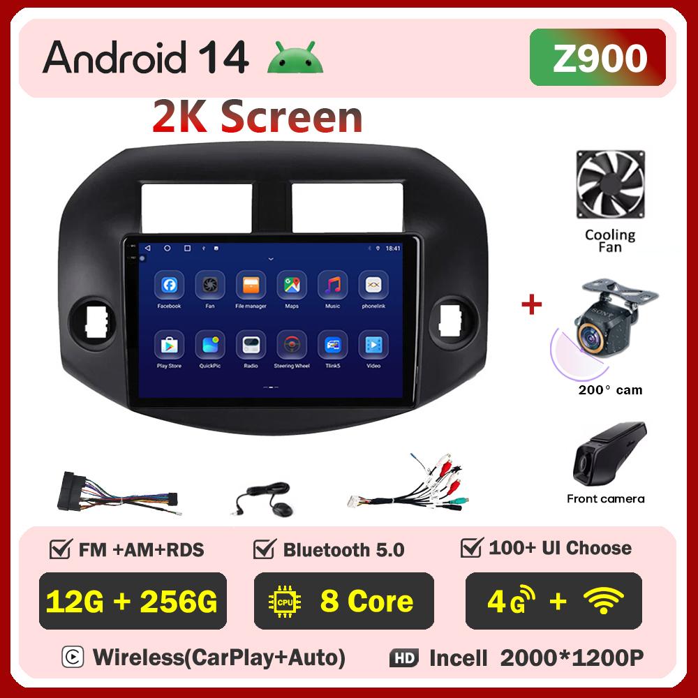 Car Android For Toyota RAV4 3 XA30 2005-2013 Stereo Head Unit Mirror Link Automotive Multimedia Radio Intelligent Car Systems