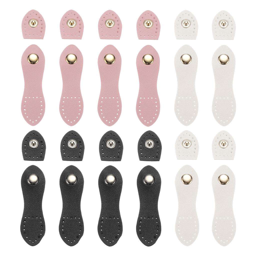 12pcs/Set Sewing Leather Magnetic Snap Buckles Sewing Fasteners for Handmade DIY Patchwork Bag Hangbag Lock Hardware Accessories