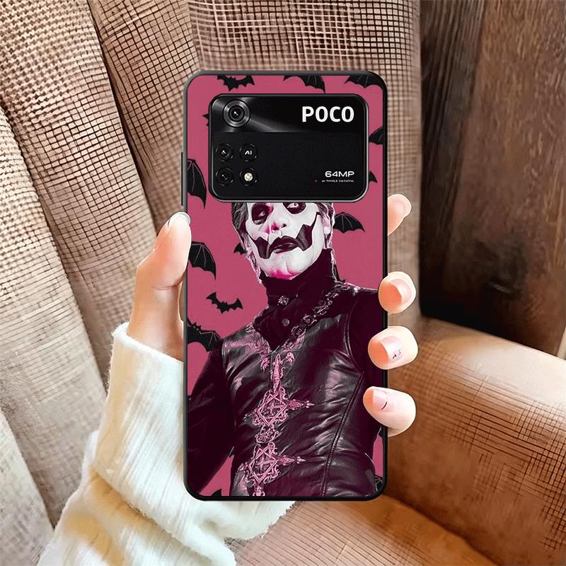 Ghost Papa Emeritus Soft Phone Case for Xiaomi Poco X5 X6 X7 X8 Pro Max X3 F7 F8 Ultra M8 M7 M6 M5 Redmi 15 15C 14C 13C 12C X4 F