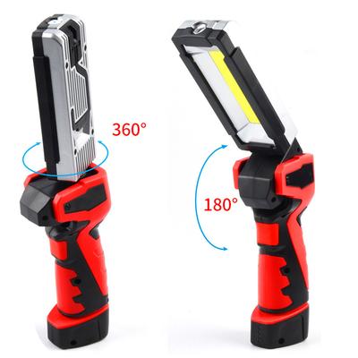 Taşınabilir COB LED Çalışma Lambası Araba Garaj Mekanik Lambası USB Şarj Edilebilir Muayene Lambası El Feneri Araba Acil Durum Flaşör
