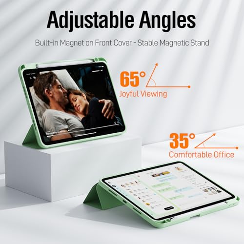 Étui pour iPad Pro 11 Pouces 4ème/3ème/2ème Génération avec Rangement pour Apple Pencil iPad 11 Pro 4ème/3ème/2ème Génération 2022/2021/2020 Cover iPad 11 Cover Supports