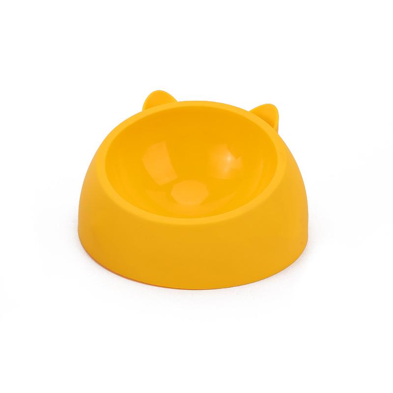 

Stainless Steel Slanted Cat & Puppy Bowl - Small, Non-Slip Design for Food & Water
