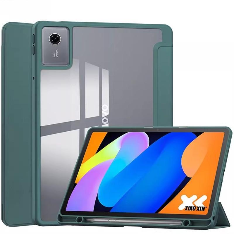 Pour Lenovo Xiaoxin Pad 11 Étui Cuir PU Silicone Arrière Pliable Support Couverture Funda Pour Lenovo Idea Tab TB336ZU/FU Étui Tablette Xiaoxin Pad 11 2025