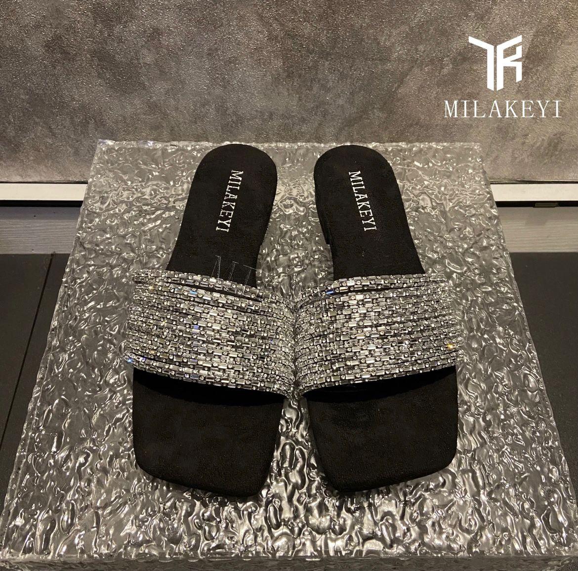 2024 женские новые тапочки роскошные дизайнерские женские модные летние повседневные — фото 8