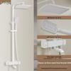 Thermostatic Shower Set with One-Touch Temp Lock & Boost Shower Head