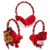 3Pcs Christmas Ear Muffs for Winter with Santa Claus and Reindeer Theme