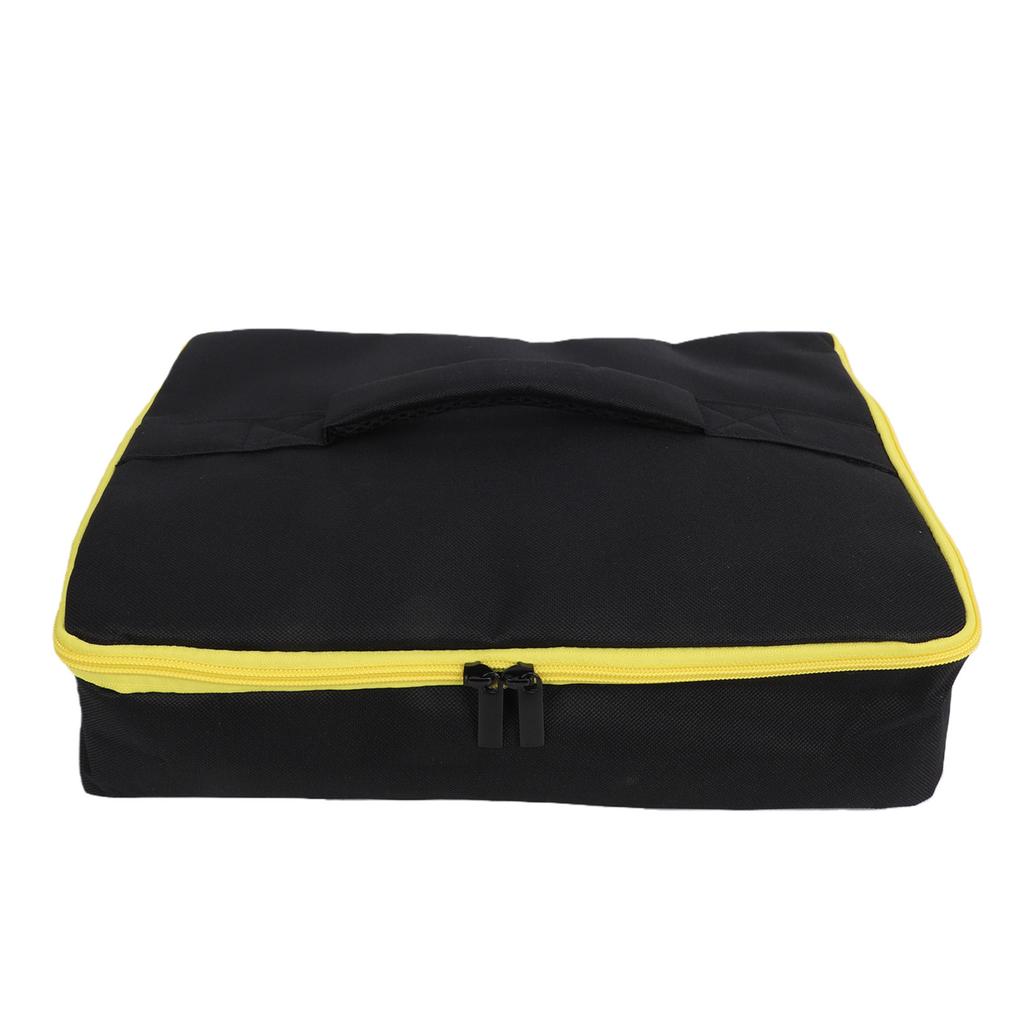 Angle Grinder Storage Bag Fit for DCG416B Lightweight Portable Carrying Box with Foam Dividers Large Zippered Mesh