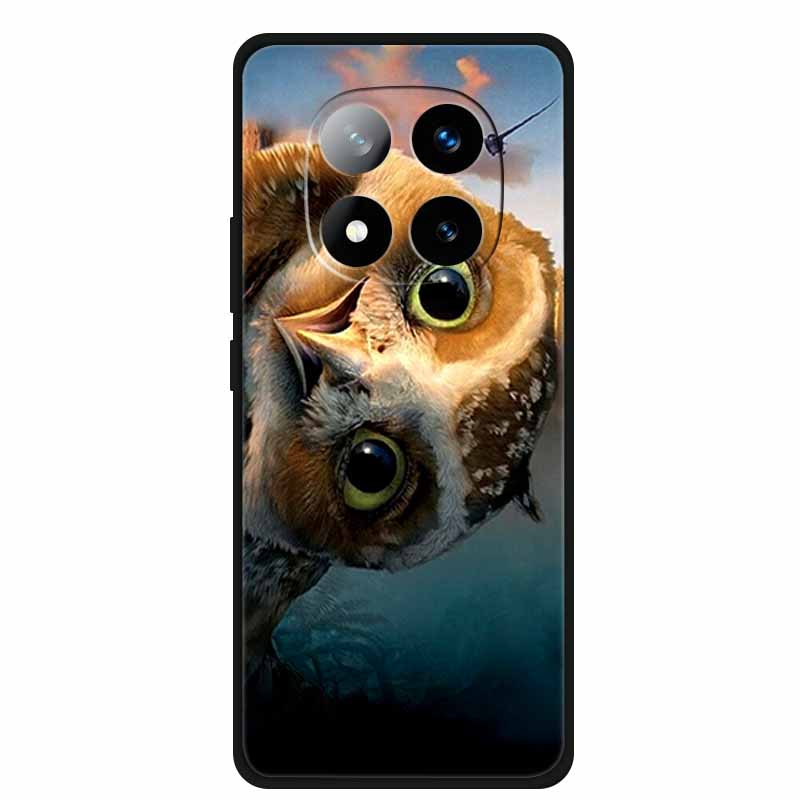 For Redmi Note 14 Pro+ Case Animals Soft Silicone TPU Phone Cases Back Cover For Redmi Note 14 Pro Plus 5G Wolf Shockproof Capa