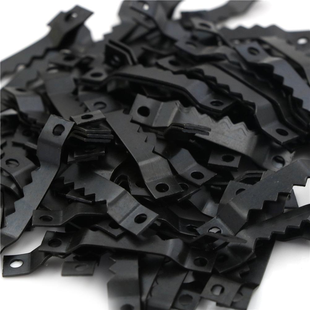 100Pcs Saw Sawtooth Hanging Picture Photo Oil Painting Mirror Frame Hanger Hook