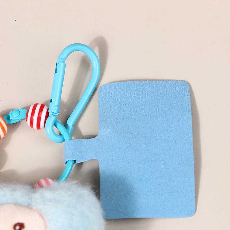 Cute Flower New Plush Tulip Diy Creative Keychain Backpack Pendant Charm Mobile Phone Individualization Couple Gift