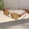 Retro Women'S Cat-Eye Fashion Sunglasses with Trendy Line Decorations, Stylish Men'S Decorative Eyewear for Outdoor