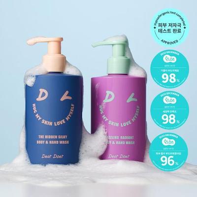 Hypoalergenní sprchový gel Dear Door 300ml, vyberte si 1 ze 2 druhů