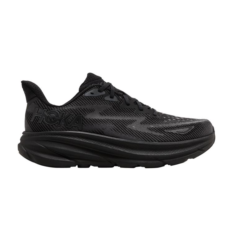 HOKA Wmns Clifton 9  Triple Black  38