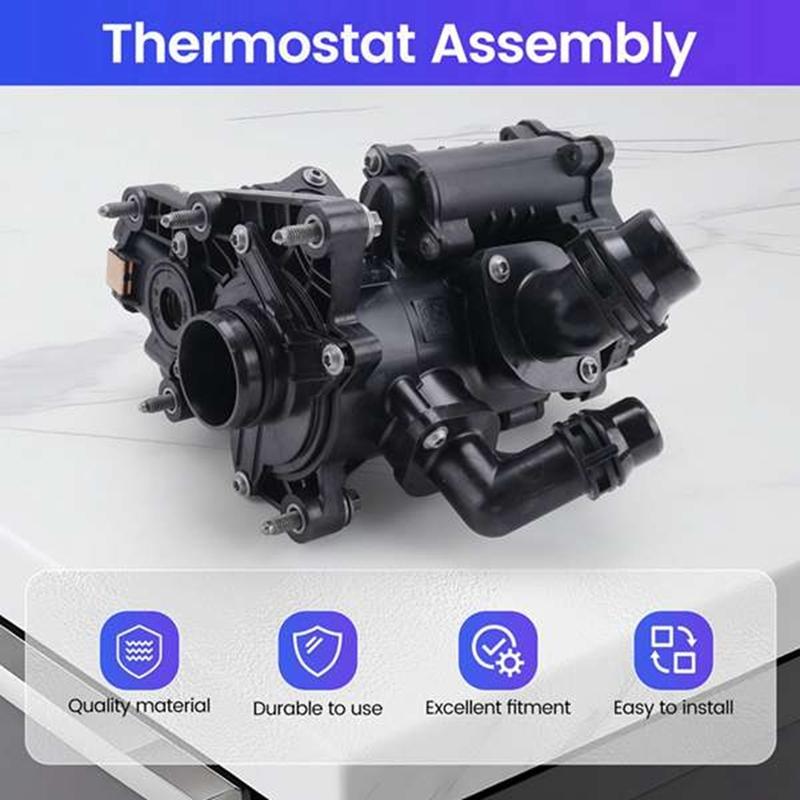 New Engine Thermostat 11538631943 11538843405 For BMW MINI Car Parts- B48 B38 X1 X2 F40 F44 F45 F46 F48 Models Compatible