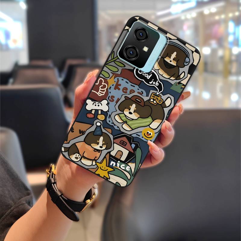 Cartoon Cute Phone Case For Blackview Oscal C70 Dirt-resistant Phone Pouch Back Cover Anti-knock Shockproof Full wrap