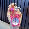 Mini Alarm Clock Keychain: Creative Ornament & Charm for Car, Bag, or Couple Gift