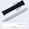 Blow Fire Tube Mouth Blowpipe Outdoor Stainless Steel Telescopic Fire Blower Mini Portable Camping Cooking Blowing Fire Stick