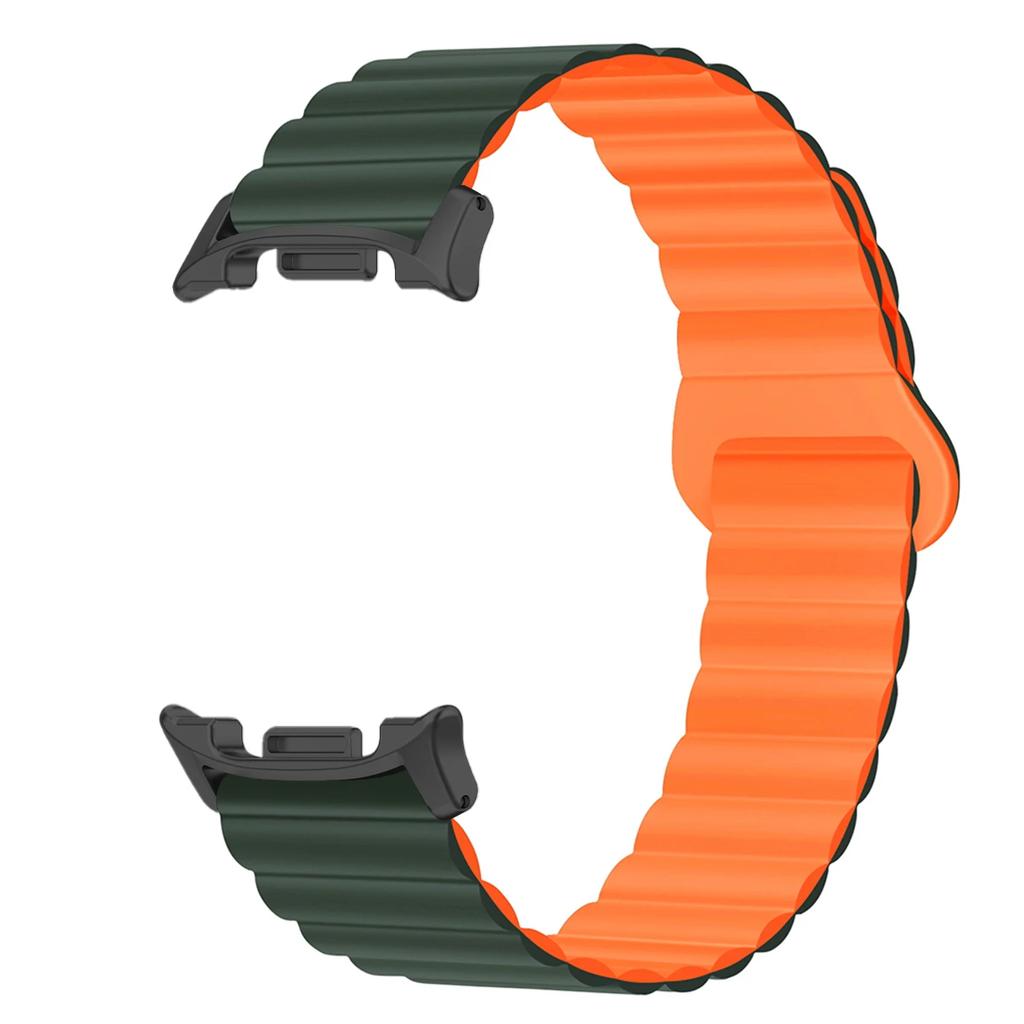 Silicone Magnetic Strap for Samsung Galaxy Watch 8/8 Classic Watch Band for Galaxy Ultra 2025/7Ultra 47mm Silicone Loop Bracelet