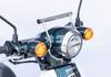 Kijima Motorcycle Handlebar Mounting for Super Cub 110 Chrome Parts, Bar, Steel, ('22-/JA59), 22.2mm, Plated, 204-0712