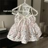 Comfortable Breathable Dog Dress Floral Print Pet Vest Cute Puppy Dress  Dogs Cats