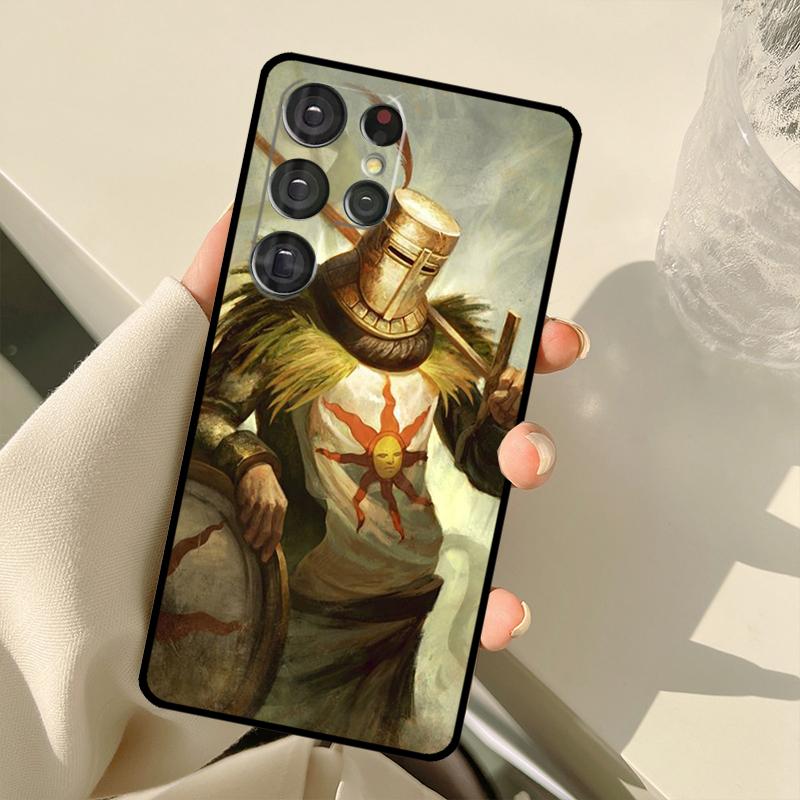 Praise the Sun Dark Souls For Samsung Galaxy S23 S22 Ultra S21 S20 FE S8 S9 S10 Note 10 Plus Note 20 Ultra Phone Case