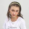LALA African Pattern Hairband - MUSTARD