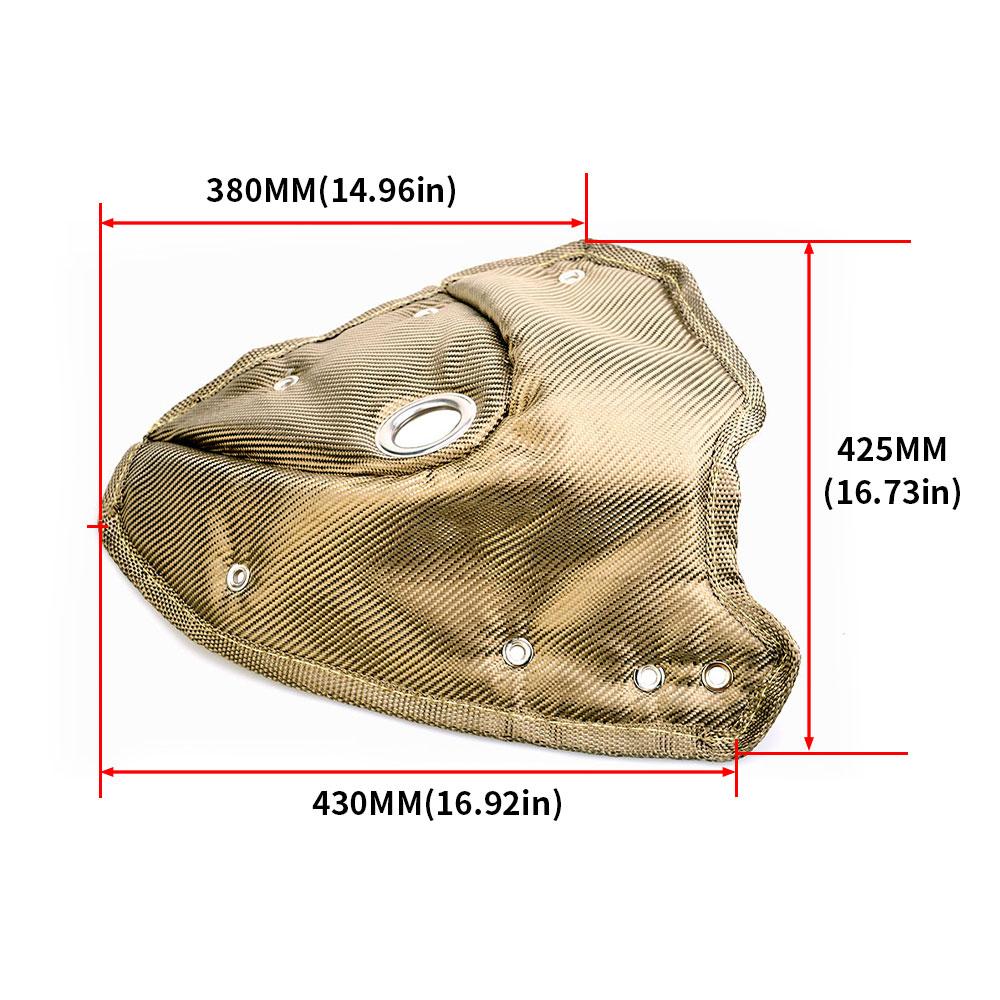 Turbo Heat Shield Suit for MINI N14 N18 Mini R55 R56 1.6T TITANIUM Automobile Turbine Cover