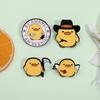 Cute Yellow Duck Enamel Pins Creative Cartoon Animal Lapel Brooch Badge Backpack Clothing Hat Accessories For Kids Gift