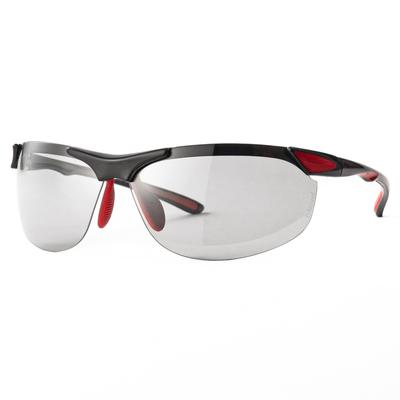 Polarized Sports Sunglasses with UV Protection and Thin Lenses In E-FIT Women's Black/Red (EF-S207H-C1)