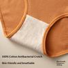 Ladies Autumn and Winter Cotton Full Cotton Crotch Non Mark Sports Waist Triangle Briefs