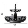  Wooden  Pipe Stand Rack Display Holder Suitable for 5 Smoking Pipes