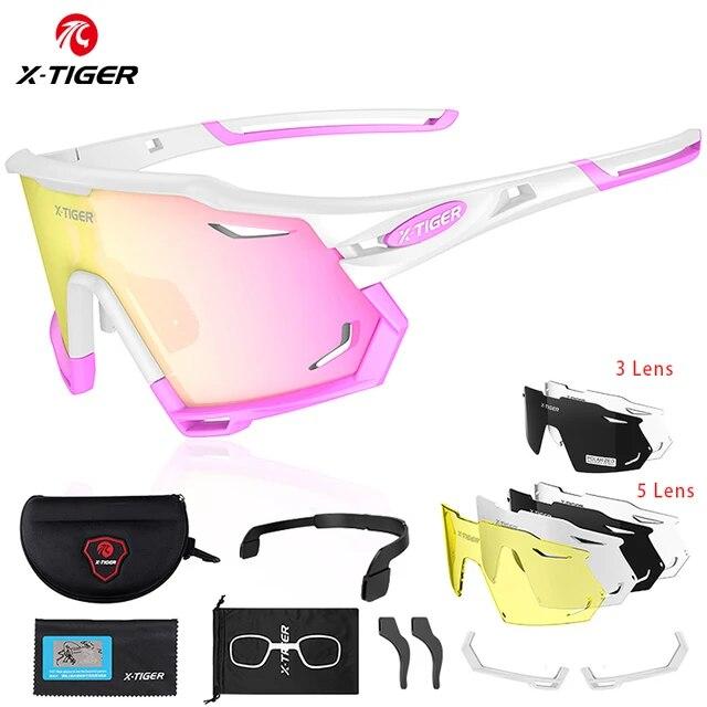 Cycling Sunglasses UV400 Protect Cycling Glasses Sports Polarized Men Bicycle Sunglasses MTB Racing Bike Glasses Eyewear