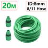 4/7mm 8/11mm 9/12mm Tubo Irrigazione Giardino 1/4" 3/8" Tubo PVC Tubo Micro Irrigazione a Goccia Tubo Prato Balcone Piante Fiori Tubo