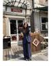 2026 Spring & Autumn Old Money Style Two-Piece Set: Fashion Suit Jacket with Wide-Leg Pants