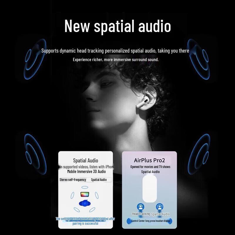 LINGCHEN AirPlus2 Wireless Bluetooth Earbuds