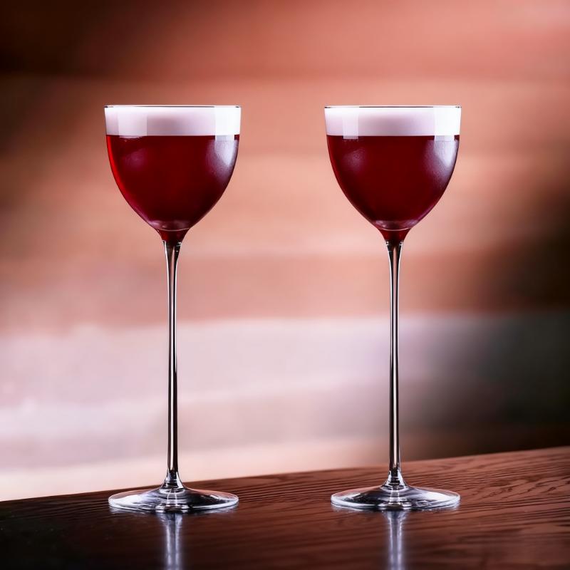 

New Japanese Kimura Wine Glass Cup Superhigh Nick Nora Cocktail Glasses Party Martini Red Wine Cup Barware Cups Goblet Drinkware 101-200ml