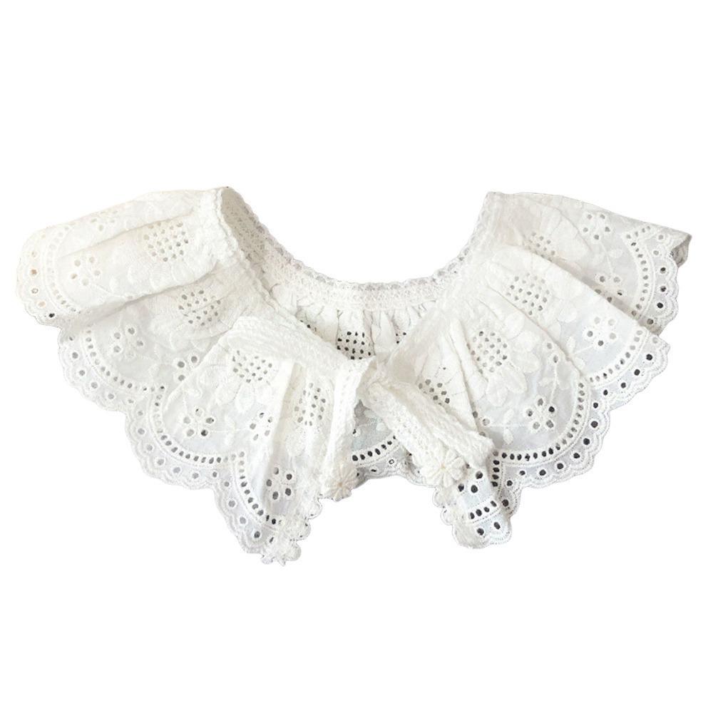 Abnehmbarer Baby Kinder Falscher Kragen Falscher Kragen für Mädchen Hemd Röcke Pullover Alles Passend