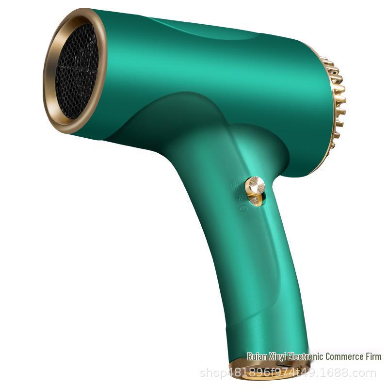 High-Power Wireless Hair Dryer - Portable, Quick-Dry with Negative Ion Technology for Cold & Warm Hair Care