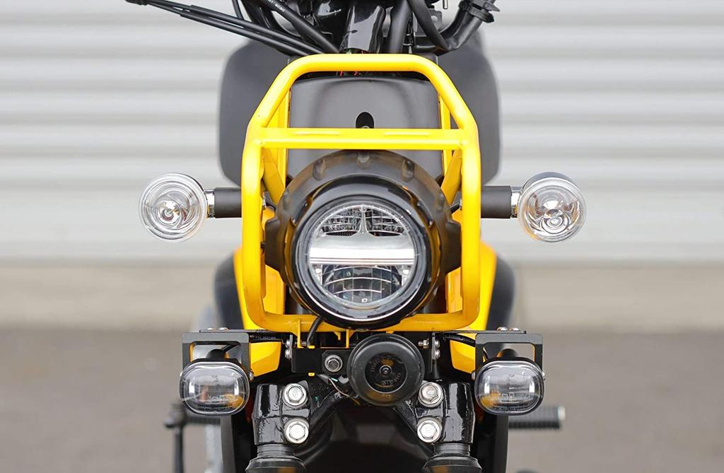 Kijima Fog Lamp Kit for Cross Cub Motorcycle LED Auxiliary Small 18W Part Number 50/110 ('18-/AA06/JA45) Parts, Lights, Type, Waterproof, IP67, (Two