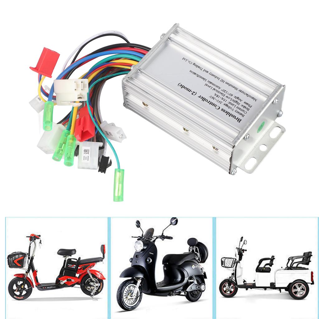 350W Electric Bicycle Brushless Speed Motor Controller for Electric Scooter24V 36V
