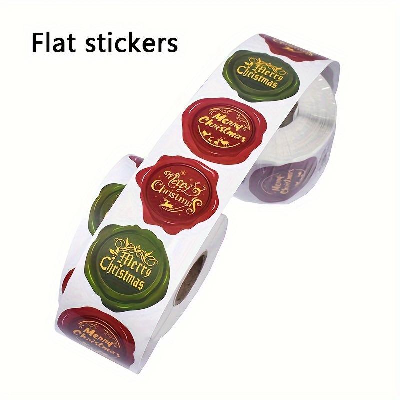 500pcs Christmas Sticker Roll - "Merry Xmas" Labels, Suitable for Greeting Cards, Christma Gift Tags, Merry Christmas Tags