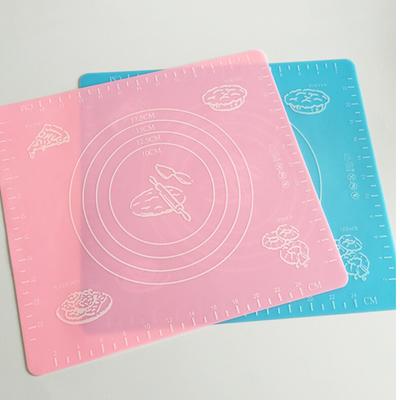 Tappetino in silicone per fondente, argilla, pasticceria, glassa, pasta, torta, strumento per la lavorazione della pasta di zucchero