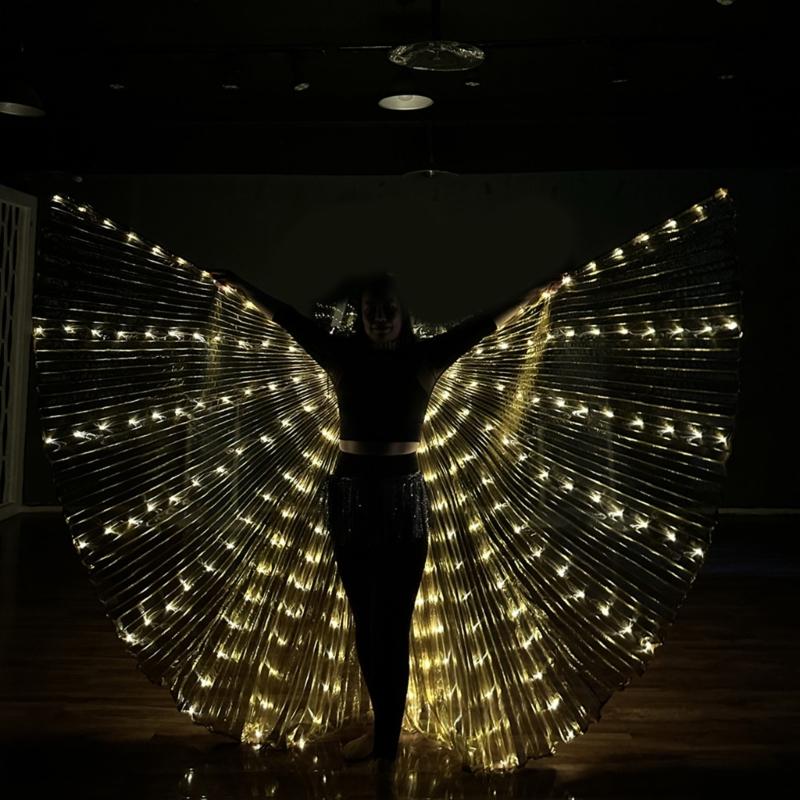 Illuminated Led Fairys Wing for Kids and Adults Glowing Butterfly Wing for Enchanting Parties and Event Angel Wing
