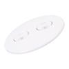 Deck Hatch Round Shape Nylon Easy Disassembly Marine Deck Access Hatch Replacement for Yacht
