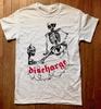 T-Shirt a Manica Corta Discharge Band 'Noise Not Music' Taglia Completa PR373