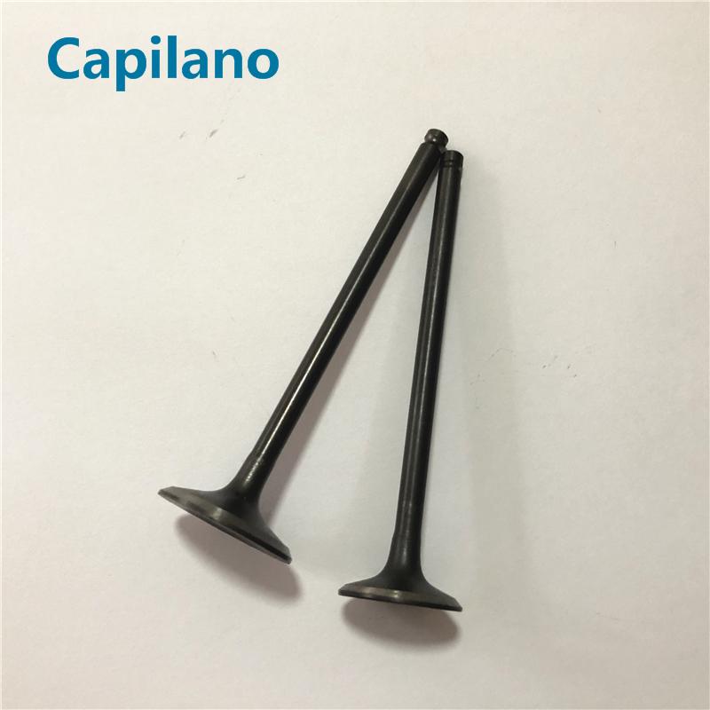 motorcycle EN150 GZ150 engine valve include inlet outlet valve stem (intake exhaust engine valve) for Suzuki 150cc GZ EN 150 Engine Valve Parts 7