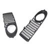 Car Exterior Left Right Front Bumper Grilles Foglight Lower Grilles Lamp Frame Cover for 1C0807683A 1C0807684A 2006-2010