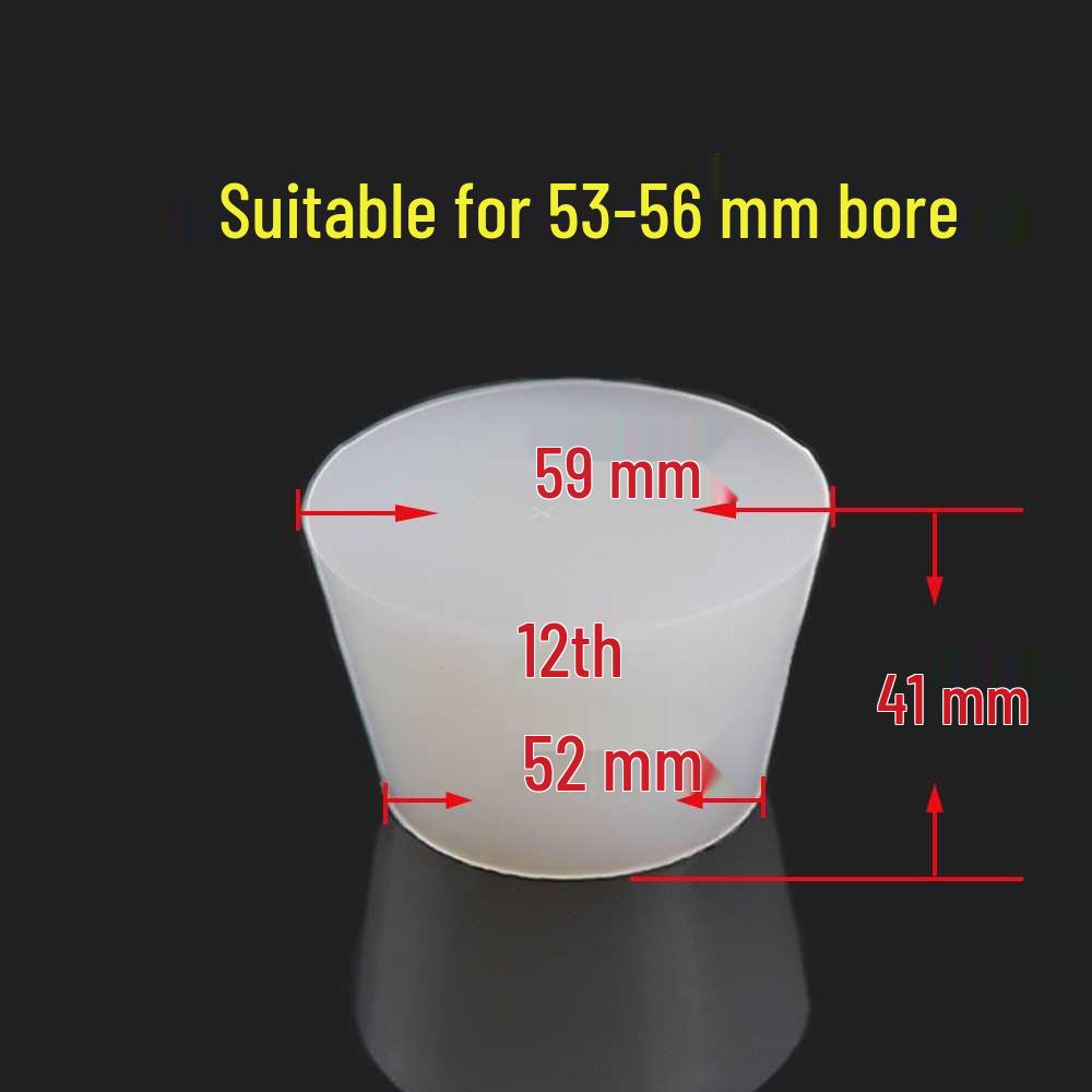 Silicone Rubber Seal Plug for Test Tubes & Drains with Hole